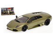 2006 Lamborghini Murcielago LP 640 Metallic Green Top Gear Edition 1 43 Diecast Model Car by Minichamps