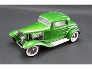 1932 Ford Grand National Deuce Series 6 Last in Synergy Green Metallic Ltd Ed to 996pcs 1 18 Diecast Model by Acme