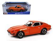 1971 Datsun 240Z Orange 1 18 Diecast Model Car by Maisto