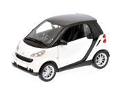 2007 Smart For Two White Black 1 18 Diecast Car Model by Minichamps