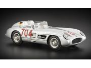 1955 Mercedes 300 SLR Mille Miglia 704 Hans Herrmann Limited to 2000pc 1 18 Diecast Model Car by CMC