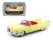 1959 Cadillac Eldorado Biarritz Yellow 1 32 Diecast Car Model by Signature Models