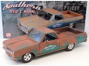 1965 Chevrolet El Camino Southern Speed Marine Only 696 Produced 1 18 Diecast Model Car by Acme