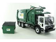 Mack Waste Management TerraPro Front Load Refuse Garbage Truck with Bin 1 34 Diecast Model by First Gear