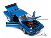 1971 Dodge Challenger HEMI R T B 5 Blue 1 18 Diecast Model Car by Greenlight