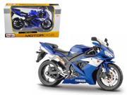 2004 Yamaha YZF R1 Blue Bike 1 12 Motorcycle by Maisto