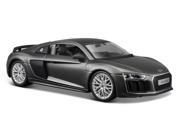 Audi R8 V10 Plus Grey Special Edition 1 24 Diecast Model Car by Maisto