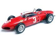 1961 Ferrari Dino 156 F1 3 2nd Pl GP Germany Nurburgring Wolfang Graf Berghe von Tripps 1 of 6000 Pc 1 18 Diecast CMC