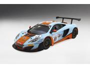 2013 Mclaren 12C GT3 69 SPA Gulf Racing Bell Carroll Verdonck Limited to 500pc 1 18 Model Car by True Scale Miniatures