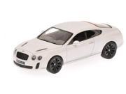 2009 Bentley GT Supersports Satin White Limited Edition 1 of 1296 Produced Worldwide 1 43 Diecast Model by Minichamps