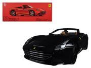 Ferrari California T Open Top Convertible Black Signature Series 1 18 Diecast Model Car by Bburago
