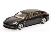 2011 Porsche Panamera Turbo Black Limited Edition 1 of 1008 Produced Worldwide 1 43 Diecast Model Car by Minichamps