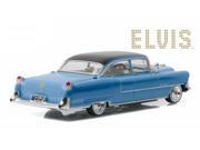 Elvis Presley 1955 Cadillac Fleetwood Series 60 Blue Cadillac 1935 1977 1 43 Diecast Model Car by Greenlight