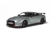 Nissan R35 GT R Nismo Ultimate Metallic Silver Limited Edition 1 18 Model Car by GT Spirit for Kyosho