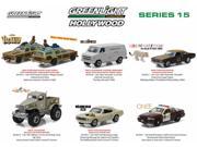 Hollywood Series Release 15 6pc Diecast Car Set 1 64 Diecast Model Cars by Greenlight