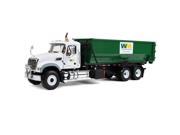 Mack Granite Waste Management with Tub Style Roll Off Container Garbage Truck 1 34 Diecast Model by First Gear
