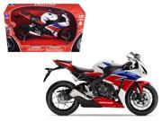2016 Honda CBR100RR Red White Blue Black Motorcycle Model 1 12 by New Ray