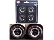 1st 1967 Chevrolet Camaro Z 28 Race Wheels and Tires Set of 4 1 18 by Acme