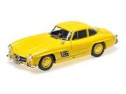 1954 Mercedes 300 SL Gullwing W198 I Yellow Limited Edition to 333pcs 1 18 Diecast Model Car by Minichamps