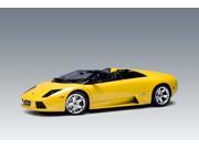 Lamborghini Murcielago Roadster Yellow 1 12 Diecast Car Model by Autoart