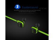 KS Wireless Bluetooth4.1 earphone Sweatproof Running headset Sport Earphone with mic for Mobile Phone Calls For xiaomi iphone Green