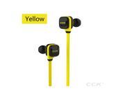 Bluedio CCK KS Plus Sports Earphone Wireless Bluetooth4.1 Stereo Headset Earphones for outdoor Sports 2017 New Arrival Yellow