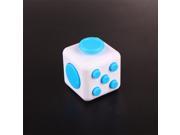 Fidget Cube Toys Original Quality Puzzles Magic Cubes Anti Stress Reliever White Blue