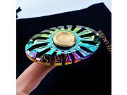 2017 Best Relieves Anxiety Metal Finger Fidget Spinner Toy for Kids Teens Adults