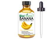 BioFinest Banana Fragrance Oil 100% Pure Natural Fresh Home Scent Air Refresher Relaxing Aromatherapy Skin and Hair Care FREE E Book 100ml 3.4