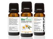 BioFinest Roman Chamomile Oil 100% Pure Roman Chamomile Essential Oil Premium Organic Therapeutic Grade Aromatherapy Ease Stress Long Restful Sleep