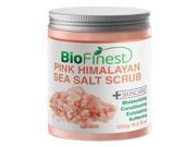 Biofinest Himalayan Body Scrub with Dead Sea Salt Organic Argan Oil Vitamin E Essential Oils Best For Deep Skin Cleansing 250g