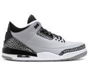 New Nike Air Jordan 3 Retro Basketball Shoes Size 11 Grey Black 136064 004