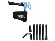 Sun Joe SBJ605E Electric Blower Mulcher w Gutter Cleanout Tool SBJ6 GA Blue