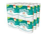 Angel Soft 48 Double Rolls Bath Tissue 4 Count Pack of 12