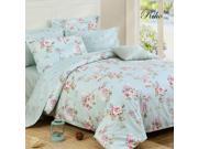 Riho 100% Cotton Rural Girls Bedding Sets Bedding Collections Bedding Sheets 4 Pieces 1 Duvet Cover 1 Sheets 2Pillowcases