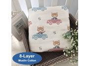 Riho Baby 8 Layers 100% Muslin Cotton Gauze No Formaldehyde No Phosphor Receving Swaddle Blanket