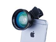 Akinger 2 in 1 Cellphone HD Camera Lens Kit 0.63x Wide Angle Lens and 12.5x Macro Lens for iPhone 6 6s 6plus 6s plus Samsung Galaxy S6 S6 Edge S7 S7 Edge Note 5
