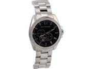 Wittnauer Stainless Steel Chronograph Black Dial Automatic Men s Watch WN3029