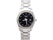 Longines Conquest Women s Watch Diamonds Black Dial Sapphire Quartz L33000576