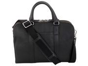 Fossil Mayfair Black Leather Double Zip Men s Workbag MBG9031001