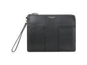 Tory Burch Block T Large Pouch in Black 11169013001