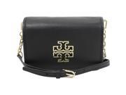 Tory Burch Britten Black Leather Ladies Crossbody Handbag 31159880001