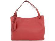 Tory Burch Thea Center Zip Tote Rust Red Pebbled Leather Ladies Handbag 11169713601