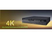 Dahua DH NVR608 64 4K 64 Channel NVR HD 4K Super NVR Recorder for IP Cameras Max 384Mbps incoming bandwidth Up to 12MP 8x Hot Swap SATA NO HDD INSTALLED