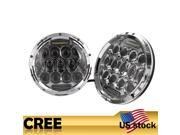 Addmotor 7 Inch CREE LED Headlight Projection 150W For Jeep Wrangler JK TJ Hummer Harley DRL