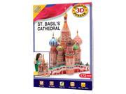 Build Your Own 3D Puzzle Model Kit St. Basil s Cathedral 173 Pieces