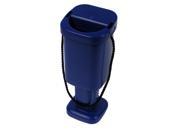Square Charity Money Collection Box Blue