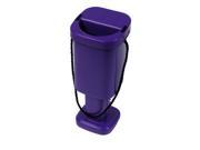 Square Charity Money Collection Box Purple