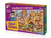 Gibsons Spot The Sillies Mudieval Madness Jigsaw Puzzle 100 Pieces