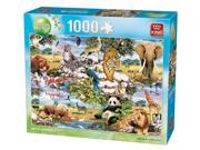 King Wonders Of The Wild Jigsaw Puzzle 1000 Pieces 5481